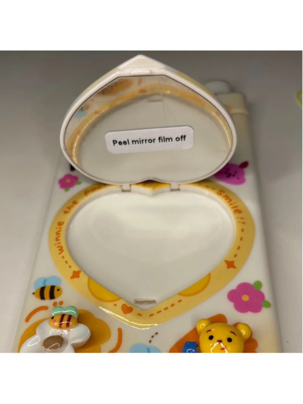 iPhone 11 Winnie the Pooh Fashion Case W/ Mirror & Keychain